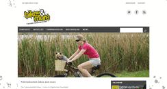 Desktop Screenshot of fahrradverleih-bikesandmore.de